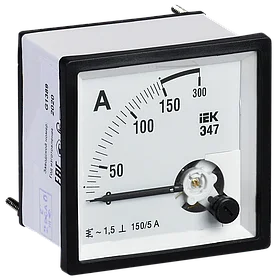 Амперметр Э47 200/5А кл. точн. 1,5 72х72мм