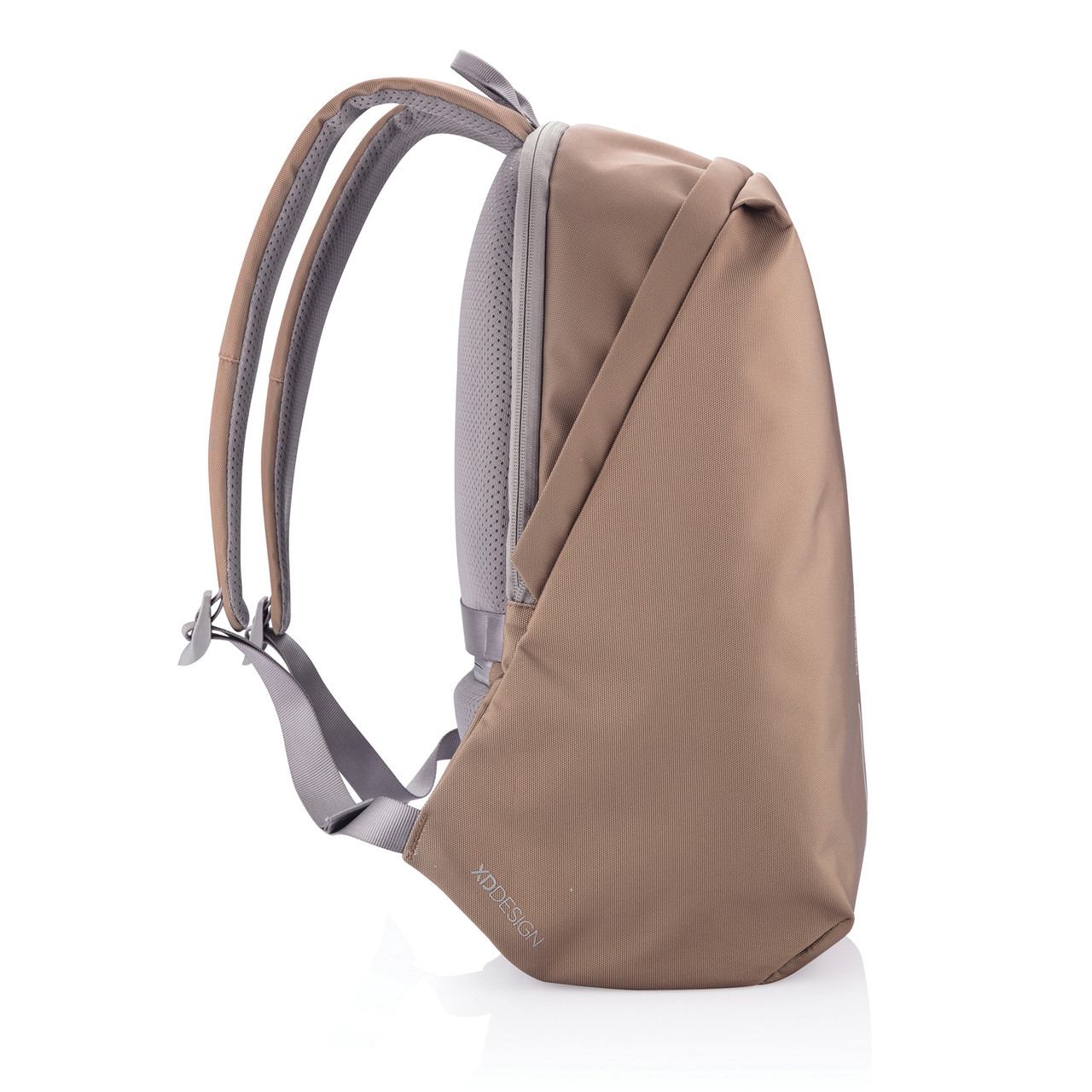 Антикражный рюкзак Bobby Soft, коричневый; , Длина 30 см., ширина 18 см., высота 45 см., диаметр 0 см., - фото 4 - id-p83002955