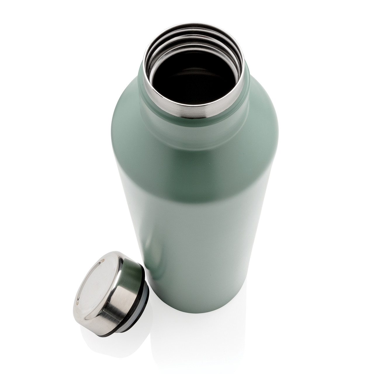 Вакуумная бутылка для воды Modern из нержавеющей стали, 500 мл, зеленый; , , высота 24,5 см., диаметр 6,8 см., - фото 4 - id-p83002965