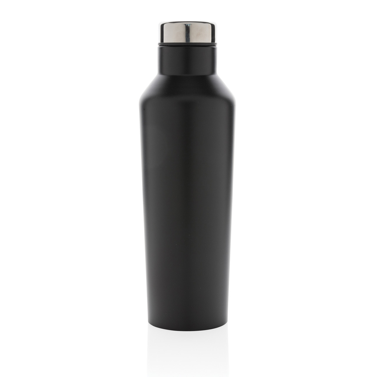 Вакуумная бутылка для воды Modern из нержавеющей стали, 500 мл, черный; , , высота 24,5 см., диаметр 6,8 см., - фото 2 - id-p83002967