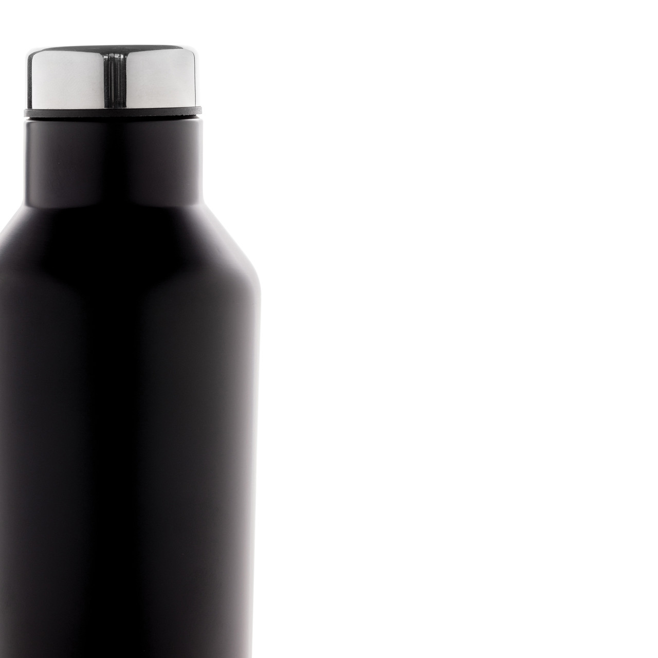 Вакуумная бутылка для воды Modern из нержавеющей стали, 500 мл, черный; , , высота 24,5 см., диаметр 6,8 см., - фото 5 - id-p83002967