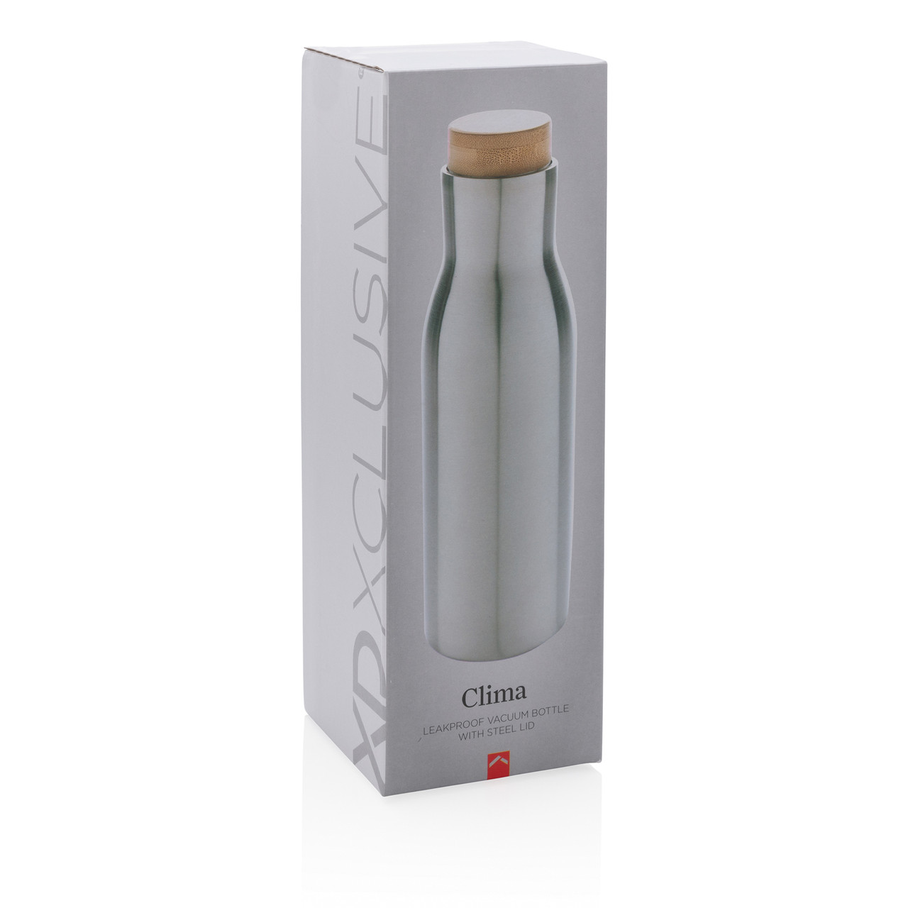 Герметичная вакуумная бутылка Clima со стальной крышкой, 500 мл, серый; , , высота 23,2 см., диаметр 7,2 см., - фото 9 - id-p83002975