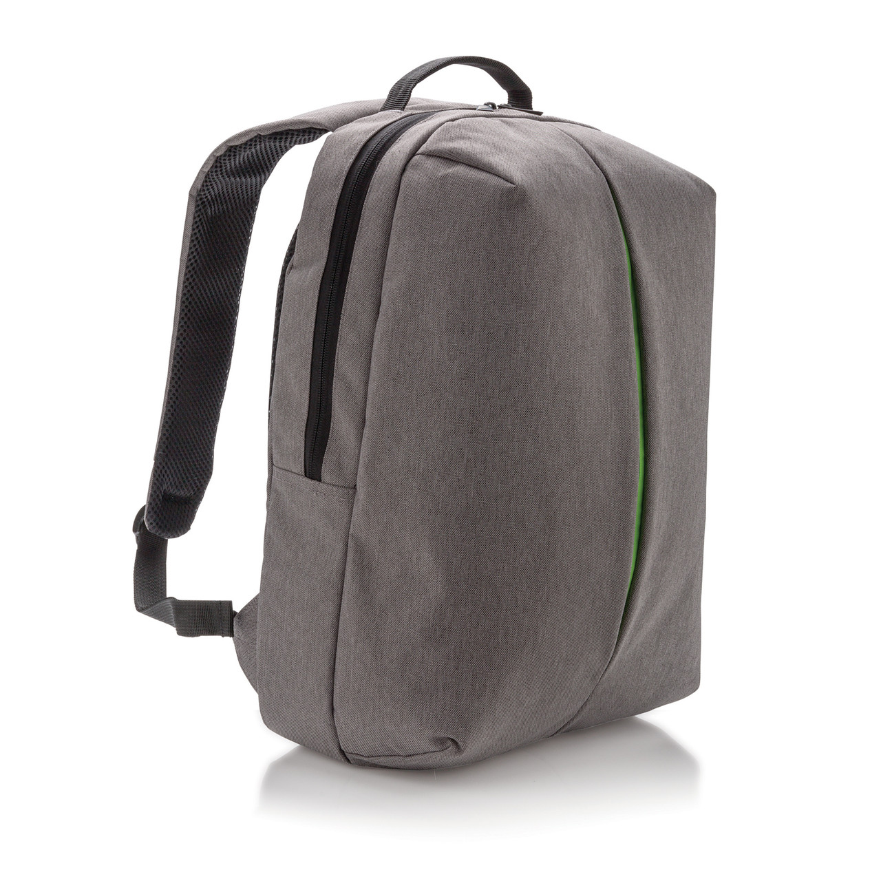 Рюкзак Smart, серый; зеленый, Длина 16 см., ширина 30 см., высота 45 см., диаметр 0 см., P732.042