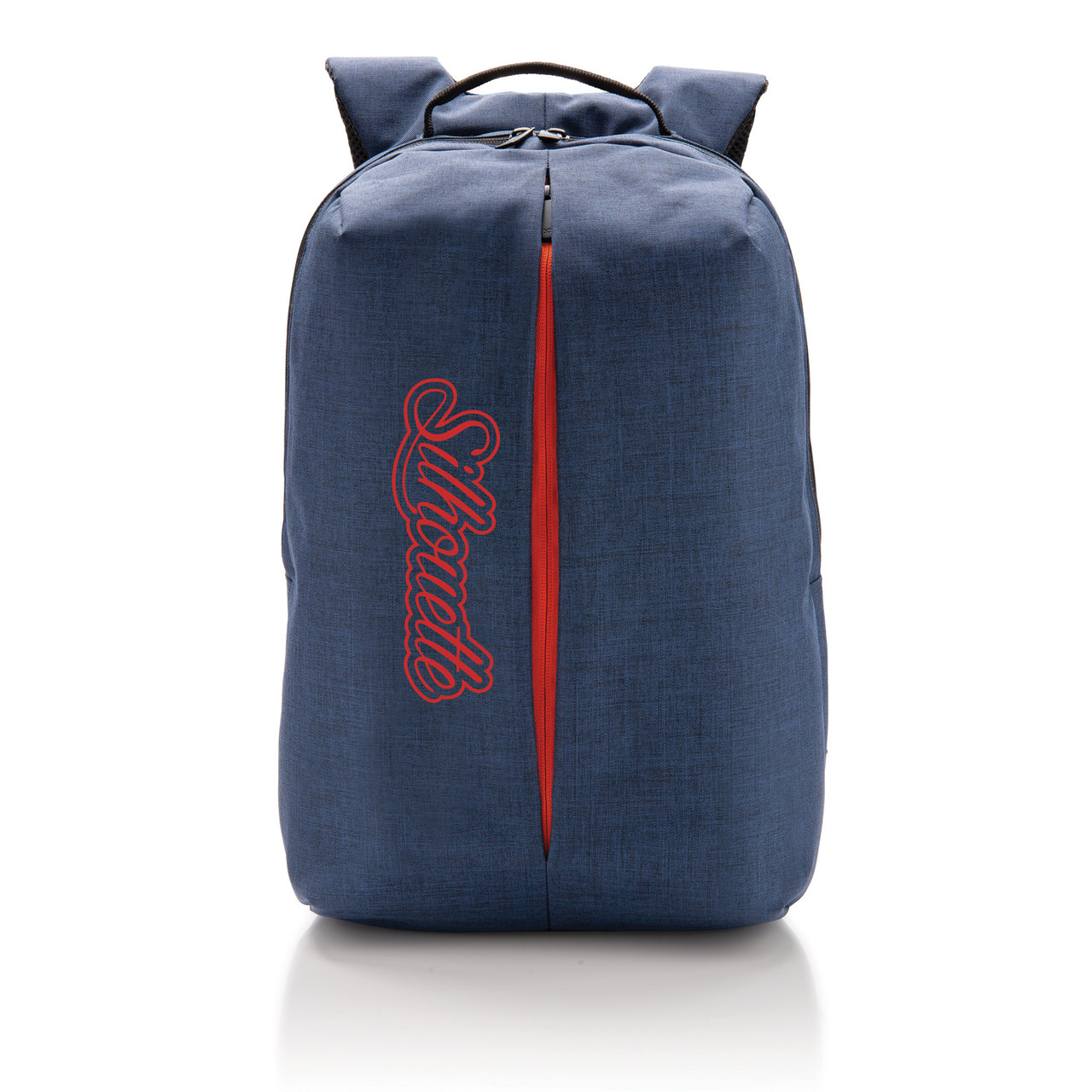 Рюкзак Smart, синий; оранжевый, Длина 16 см., ширина 30 см., высота 45 см., диаметр 0 см., P732.045 - фото 4 - id-p69073647