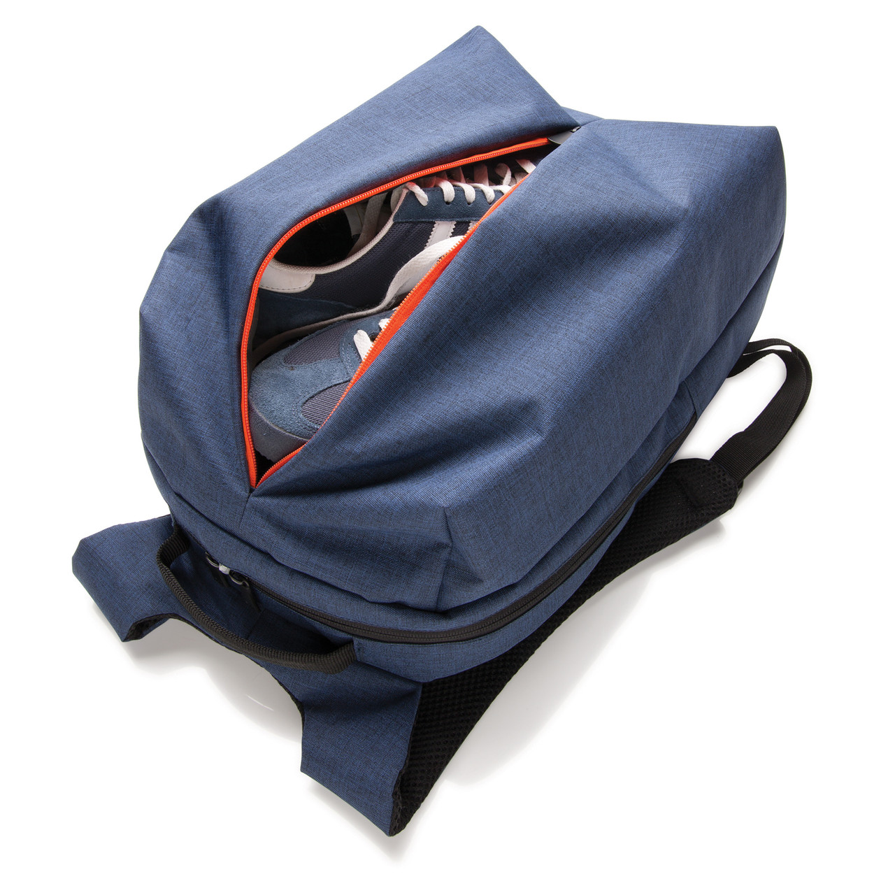 Рюкзак Smart, синий; оранжевый, Длина 16 см., ширина 30 см., высота 45 см., диаметр 0 см., P732.045 - фото 7 - id-p69073647