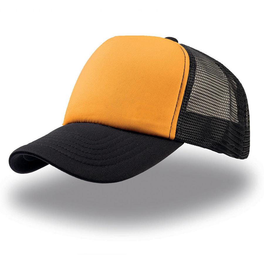 Бейсболка RAPPER, 5 клиньев, пластиковая застежка, Жёлтый, -, 25420.335, фото 1