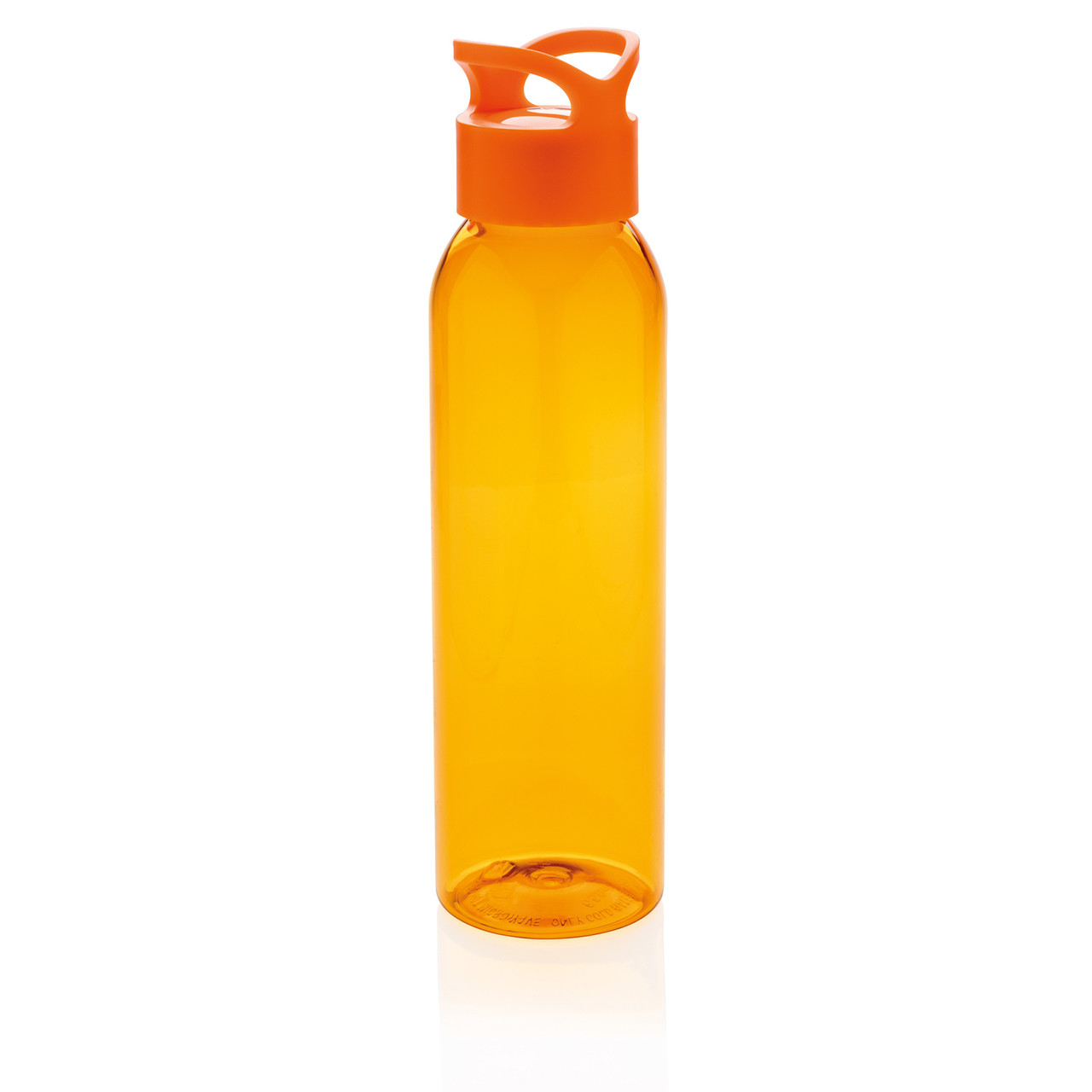 Герметичная бутылка для воды из AS-пластика, оранжевый; , , высота 26 см., диаметр 6,6 см., P436.878 - фото 1 - id-p69073680