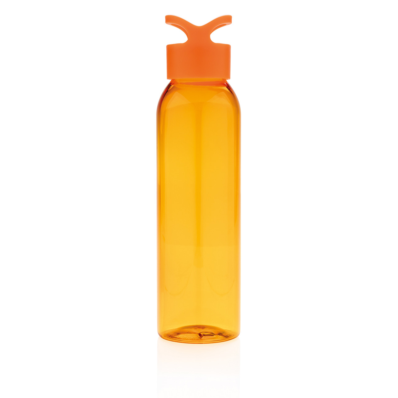 Герметичная бутылка для воды из AS-пластика, оранжевый; , , высота 26 см., диаметр 6,6 см., P436.878 - фото 2 - id-p69073680