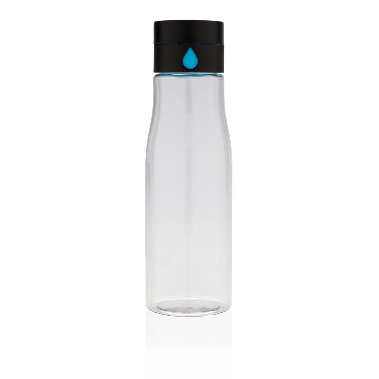 Бутылка для воды Aqua из материала Tritan, прозрачный; , , высота 23 см., диаметр 7 см., P436.890