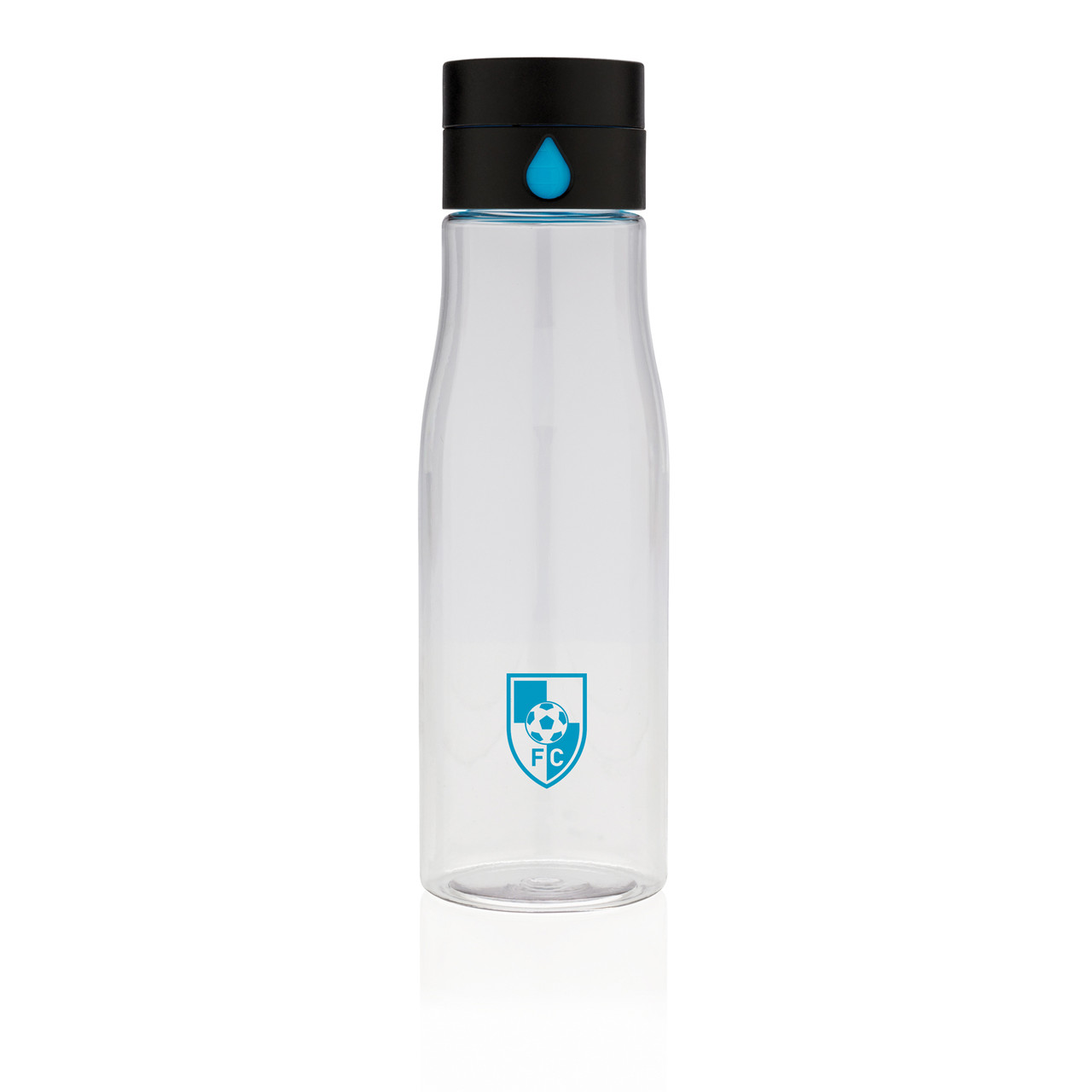 Бутылка для воды Aqua из материала Tritan, прозрачный; , , высота 23 см., диаметр 7 см., P436.890 - фото 5 - id-p69073688
