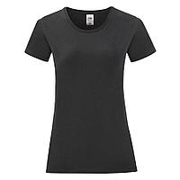 Футболка женская LADIES ICONIC 150, Черный, XS, 614320.36 XS