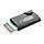 Кошелек с держателем для карт C-Secure RFID, черный; серебряный, Длина 9,5 см., ширина 6,8 см., высота 1,6, фото 2