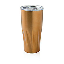 Вакуумная термокружка Copper, золотой, золотой, , высота 17,4 см., диаметр 8,5 см., P432.860
