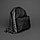 Светоотражающий рюкзак на шнурке из RPET AWARE™, черный; , Длина 34 см., ширина 14 см., высота 44 см., диаметр, фото 8