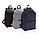 Рюкзак для ноутбука из гладкого полиуретана, 15.6", черный; , Длина 31 см., ширина 15 см., высота 45 см.,, фото 9