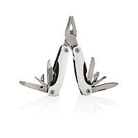Мультитул Mini Fix с пассатижами, серебряный; черный, Длина 6,8 см., ширина 3,1 см., высота 1,7 см., диаметр 0