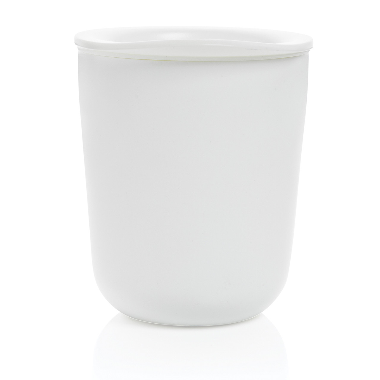 Термокружка для кофе с защитой от микробов, белый; , Длина 9,2 см., ширина 8,5 см., высота 10,6 см., диаметр - фото 4 - id-p89058423