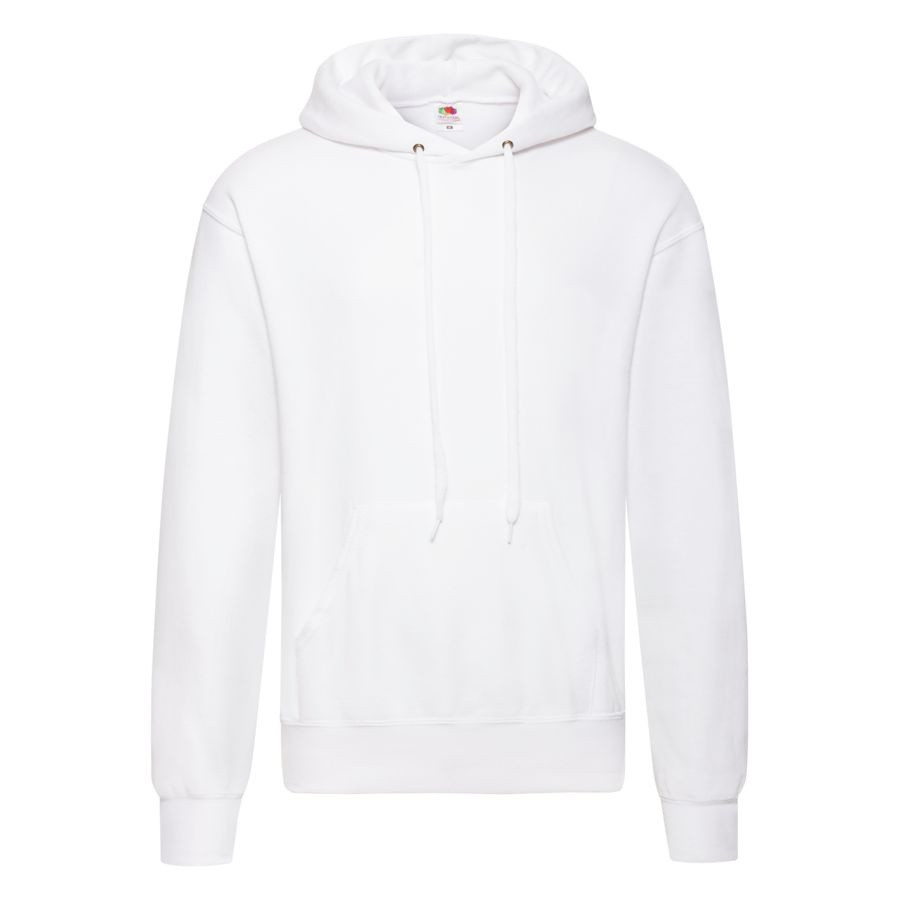 Толстовка с начесом CLASSIC HOODED SWEAT 280, Белый, M, 622080.30 M - фото 1 - id-p98137432