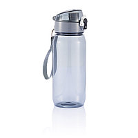 Бутылка для воды Tritan, 600 мл, черный; серый, , высота 21 см., диаметр 7,4 см., P436.001