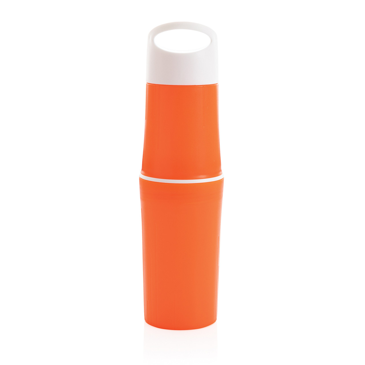 Органическая бутылка для воды BE O, оранжевый; , Длина 6,1 см., ширина 6,1 см., высота 24 см., диаметр 6,8 - фото 4 - id-p90029028