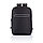 Рюкзак для ноутбука London, черный; , Длина 11 см., ширина 30 см., высота 42 см., диаметр 0 см., P705.031, фото 4