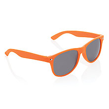 Солнцезащитные очки UV 400, оранжевый; черный, Длина 14,5 см., ширина 4,7 см., высота 2,7 см., P453.938