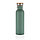 Бутылка из нержавеющей стали с бамбуковой крышкой Modern, зеленый; , Длина 7,1 см., ширина 7,1 см., высота 24, фото 3