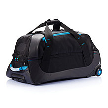 Дорожная сумка на колесах Large adventure, синий; черный, Длина 43,5 см., ширина 75 см., высота 38 см.,