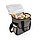 Большая сумка-холодильник Basic, серый; черный, Длина 33 см., ширина 18,5 см., высота 30 см., диаметр 0 см.,, фото 2