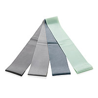 Резинки для фитнеса с чехлом, 4 предмета, черный; , Длина 19,4 см., ширина 10,5 см., высота 0,3 см., диаметр 0