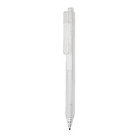 Ручка X9 с матовым корпусом и силиконовым грипом, белый; , , высота 14,3 см., диаметр 1,1 см., P610.793
