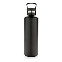 Герметичная вакуумная бутылка, черный; , , высота 27,5 см., диаметр 7,3 см., P436.661