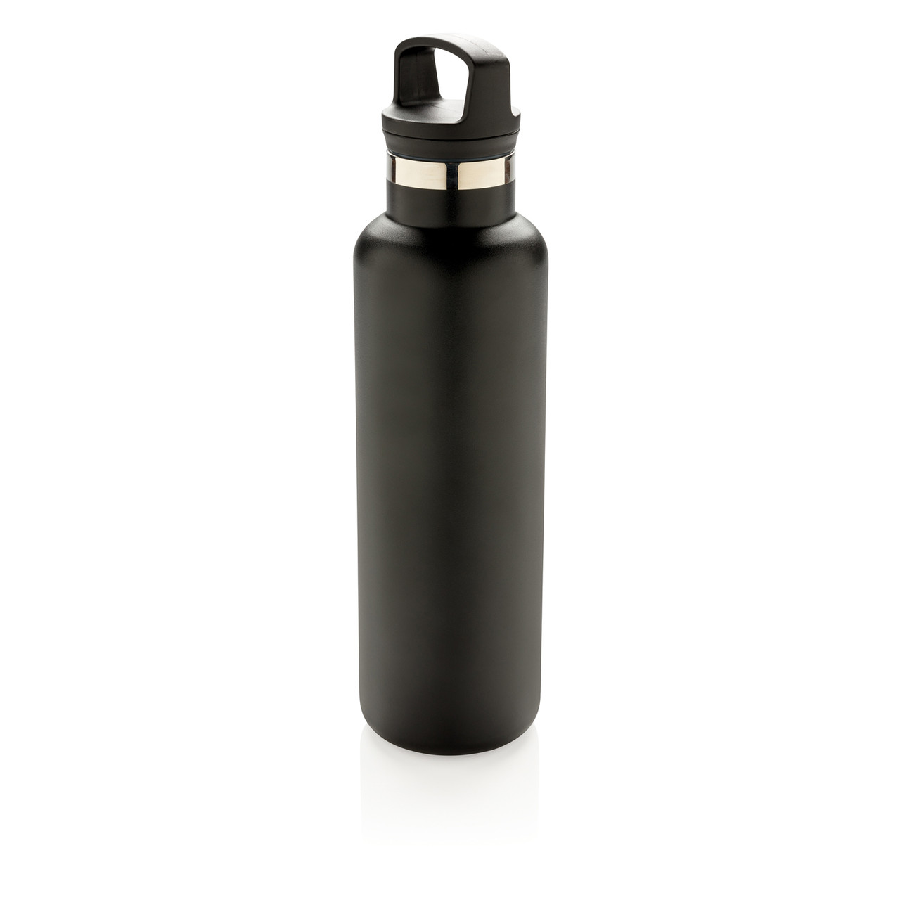 Герметичная вакуумная бутылка, черный; , , высота 27,5 см., диаметр 7,3 см., P436.661 - фото 2 - id-p69074154