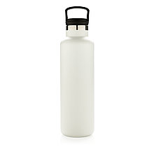 Герметичная вакуумная бутылка, белая, белый, , высота 27,5 см., диаметр 7,3 см., P436.663