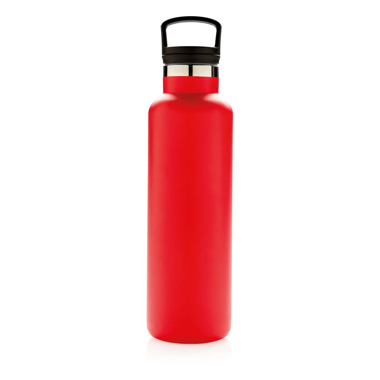 Герметичная вакуумная бутылка, красный; , , высота 27,5 см., диаметр 7,3 см., P436.664 - фото 1 - id-p69074156