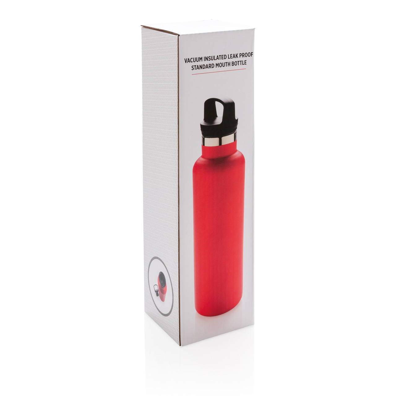 Герметичная вакуумная бутылка, красный; , , высота 27,5 см., диаметр 7,3 см., P436.664 - фото 4 - id-p69074156