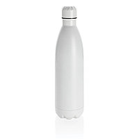 Вакуумная бутылка из нержавеющей стали, 1 л, белый; , Длина 32,8 см., ширина 8,9 см., высота 32,8 см., диаметр