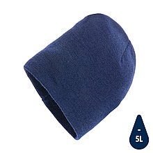 Классическая шапка Impact из Polylana® AWARE™, темно-синий, , высота 21 см., диаметр 21 см., P453.379