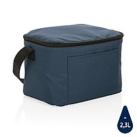 Легкая сумка-холодильник Impact из RPET AWARE™, темно-синий; , Длина 22 см., ширина 15 см., высота 16 см.,