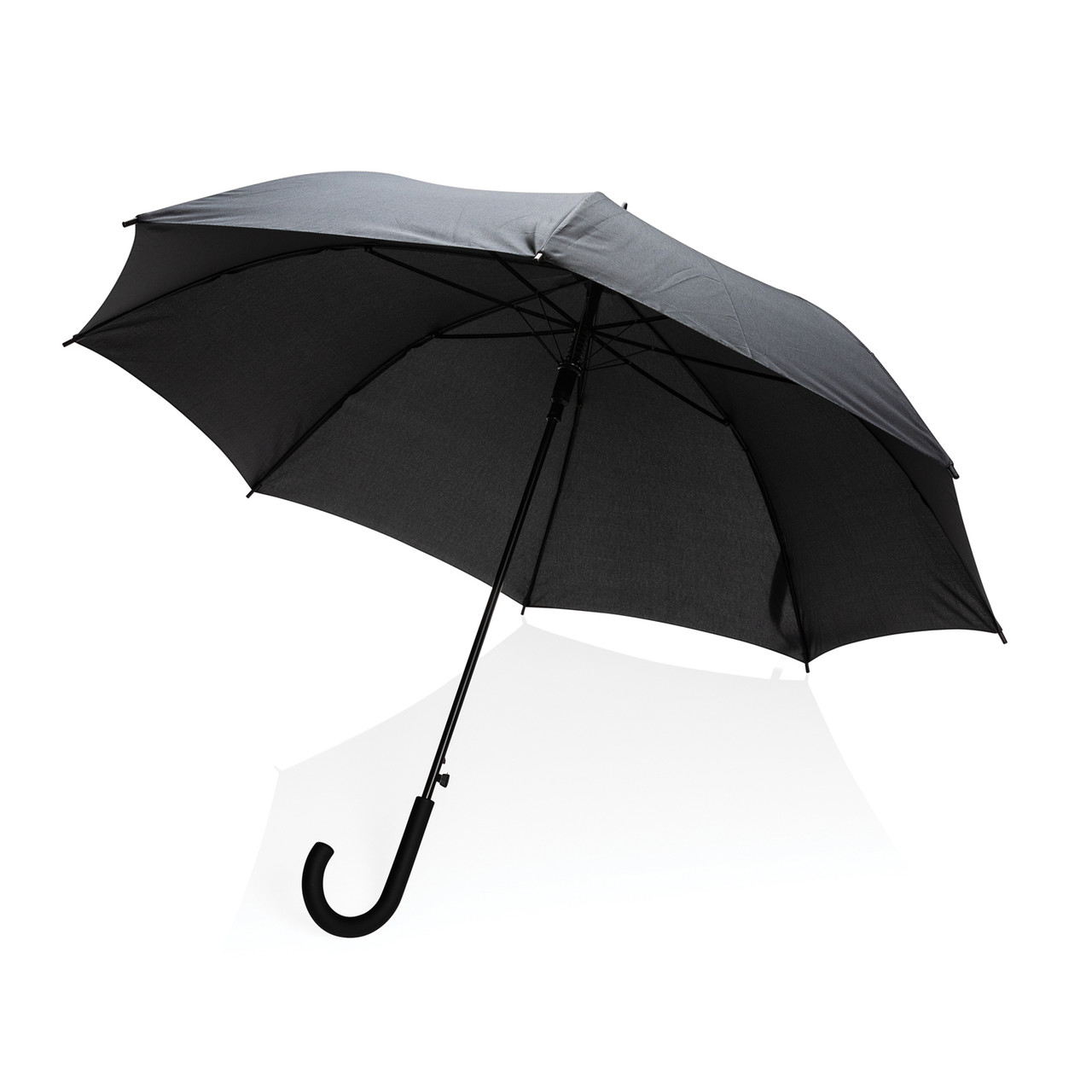 Автоматический зонт-трость Impact из RPET AWARE , d103 см , черный; , , высота 84 см., диаметр 103 см., - фото 4 - id-p93533584