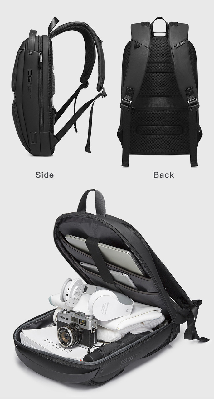 Рюкзак для ноутбука и бизнеса Xiaomi Bange BG-7261 (черный) - фото 4 - id-p100441219