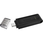 Флеш-накопитель Kingston 32Gb USB-C 3.2 Data Traveler 70 (Black)