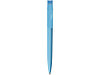 Шариковая ручка из переработанного rPET материала RECYCLED PET PEN F, матовая, голубой, фото 2