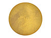 Значок металлический Круг, золотистый, фото 5