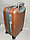 Маленький пластиковый дорожный чемодан на 4-х колесах. Высота 56 см, ширина 35 см, глубина 23 см., фото 4