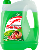 Стеклоомывающая жидкость SIBIRIA ЯБЛОКО (-20°С) (4л)