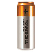 Энергетический напиток Powercell Мохито Mojito (Пауэрселл) батарейка безалкогольный 500ml (12шт упак)