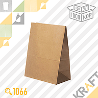 Қағаз пакет Delivery Bag, Эконом 220x120x290 (50гр) (1000шт/уп)