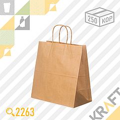 Retail Bag, Крафт 280x150x320 (70гр) (250шт/уп)