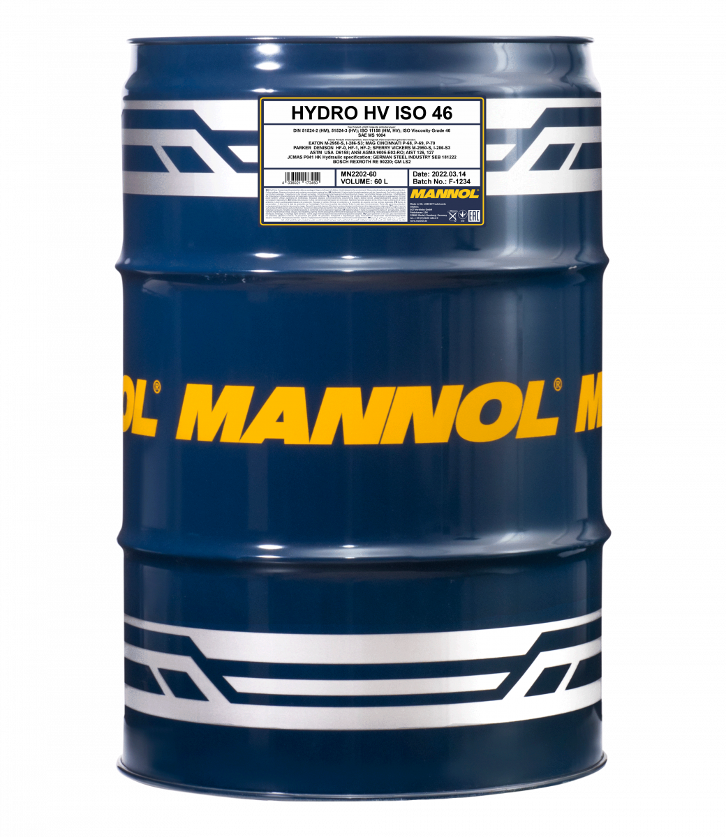 MANNOL Hydro HV ISO 46 (PART 3) 60L